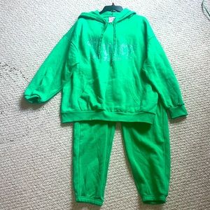 Juicy Couture Green tracksuit